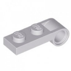 LEGO® 1x2 met pingat LICHT GRIJS