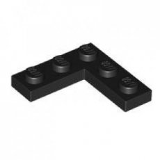 LEGO® hoekplaat 3x3  ZWART