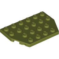 LEGO® 4x6 zonder hoeken OLIJFGROEN