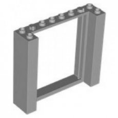 LEGO® Cadre de porte/cadre de fenêtre 2x8x6 GRIS CLAIR