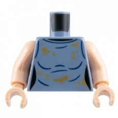 LEGO® torso SAND BLUE