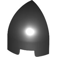 LEGO® 1/4 bol, gebogen 1x1 x 1 1/3 hoek rond ZWART