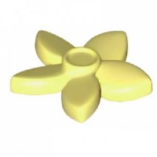 LEGO® bloem LICHT GEEL