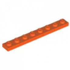 LEGO® 1x8 REDDISH ORANGE