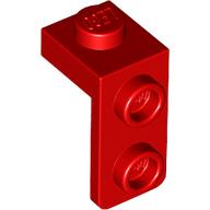 LEGO® 1x1 - 1x2 with 1 stud on the side RED