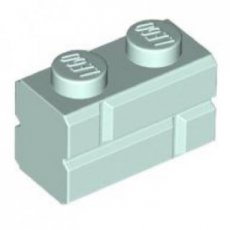 LEGO® 1x2 baksteen LICHT AQUA