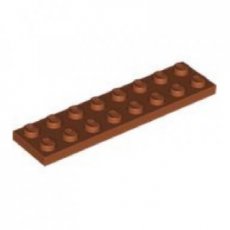 LEGO® 2x8 DONKER ORANJE