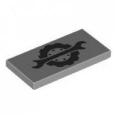 LEGO® tegel 2x4 LICHT GRIJS