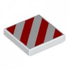LEGO® tegel 2x2 WIT