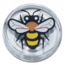 LEGO® tile 1x1  round TRANSPARENT