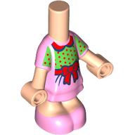 LEGO® Micro Doll, Body LICHTE HUIDSKLEUR
