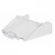 LEGO® windshiel6 x 6 x 1 2/3 TRANSPARENT CLEAR