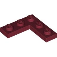 LEGO® 3x3 corner DARK RED