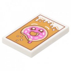 LEGO® tile 2x3 WHITE
