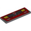 LEGO® tegel 2x6 DONKER GRIJS