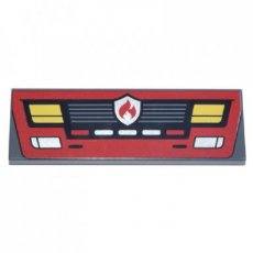 LEGO® tegel 2x6 DONKER GRIJS