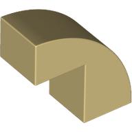 LEGO® Curved 2x1x1 2/3 TAN