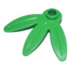 LEGO® rechtopstaand blad 1x2 HELDER GROEN