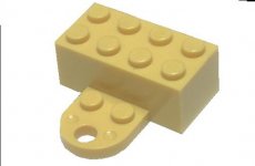 LEGO® magneet BEIGE