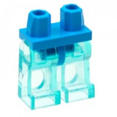 LEGO® 970c15 D AZUUR BLAUW - M-17-E LEGO® hips and legs DARK AZURE BLUE