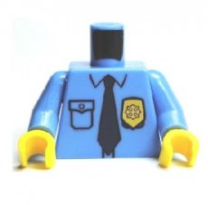 LEGO® torso MEDIUM BLAUW