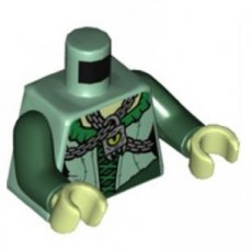 LEGO® torso SAND GREEN