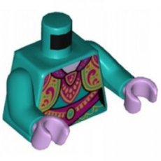 LEGO® torse TURQUOISE FONCE