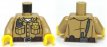 LEGO® torse BEIGE FONCE