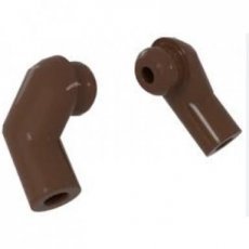 LEGO® pair of arms DARK BROWN