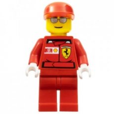 LEGO® City minifiguur RAC030as (avec des autocollants de torse)
