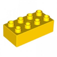 LEGO® DUPLO®  2x4 GEEL