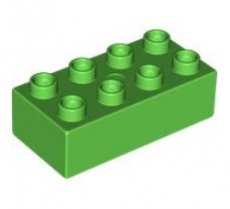 LEGO®  DUPLO®  2x4 HELDER GROEN