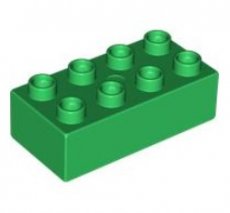 LEGO® DUPLO® 301128 - H-54-C LEGO® DUPLO® 2x4 GREEN
