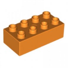 LEGO®  DUPLO®  4158403 ORANJE - H-54-C LEGO® DUPLO®   2x4 ORANGE