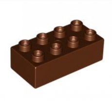 LEGO®  DUPLO® 6224248 BRUIN - H-55-A LEGO® DUPLO®   2x4 BROWN