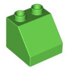LEGO®  DUPLO®   2x2x1 1/2 GROEN