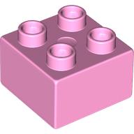 LEGO®  DUPLO®   2x2 HELDER ROZE