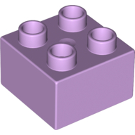 LEGO® DUPLO® 4654789 LAVENDEL - ML-3 LEGO®  DUPLO®   2x2 LAVENDEL