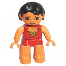LEGO® DUPLO® 4667666 - ML-2 LEGO® DUPLO® vrouw in zomerse outfit