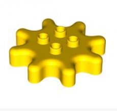 LEGO® DUPLO® 6167506 GEEL - ML-11 LEGO®  DUPLO® 3x5x35.5 bed  GEEL