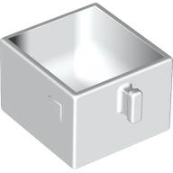 LEGO® DUPLO® glisser 2 x 2 BLANC