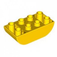 LEGO® DUPLO® 6171865 GEEL - ML-33 LEGO®  DUPLO®   2x4 omgekeerd gebogen GEEL