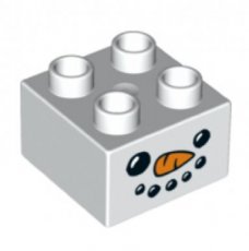LEGO® DUPLO®   2x2 WIT