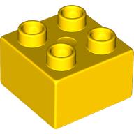 LEGO® DUPLO® 343724 GEEL - ML-5 LEGO®  DUPLO®   2x2 GEEL