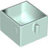 LEGO® DUPLO® glisser 2 x 2 AQUA CLAIR