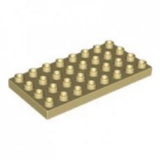 LEGO® DUPLO® 6184966 - 6288592 BEIGE - ML-36 LEGO®  DUPLO®   4x8 BEIGE