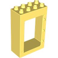 LEGO® DUPLO® 2x4x5 door frame LIGHT YELLOW