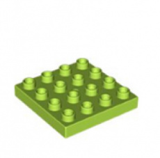 LEGO®  DUPLO®   plaat 4x4  LIMOEN