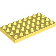 LEGO®  DUPLO®   4x8  LICHT GEEL