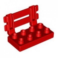 LEGO®  DUPLO® reling / hek ROOD